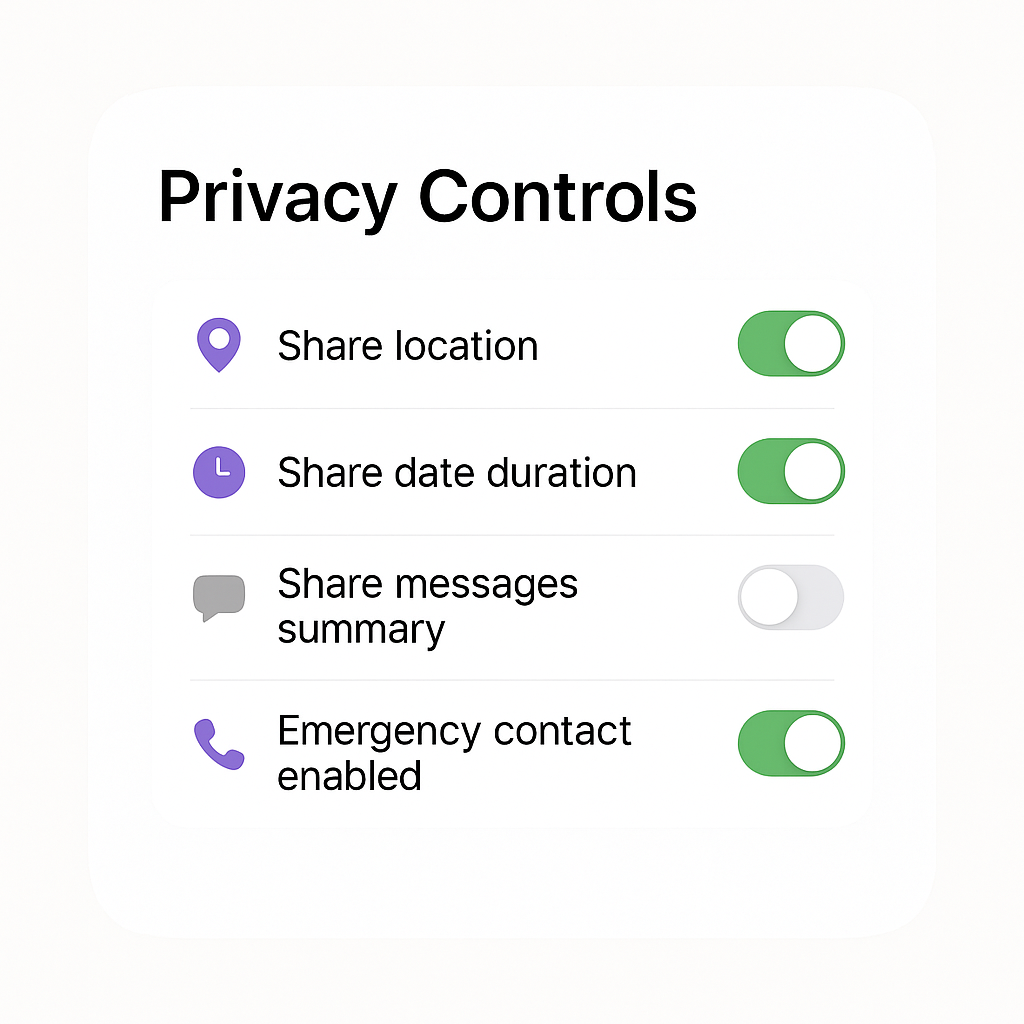 Privacy controls