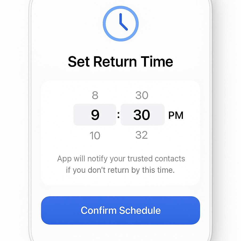 Return schedule